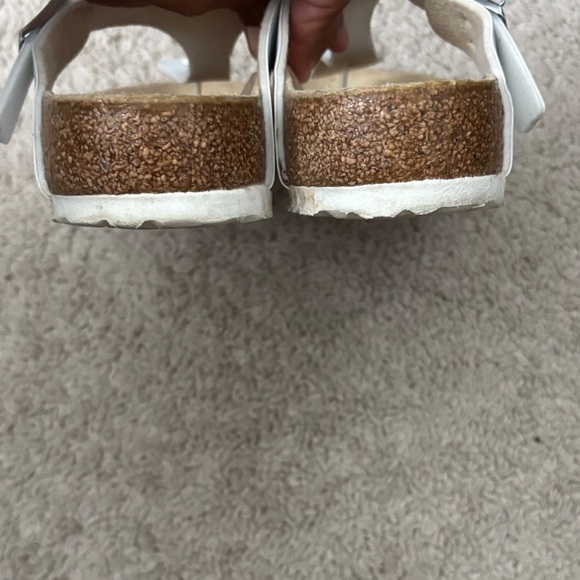 Birkenstock White and Tan Sandals - Picture 4 of 4